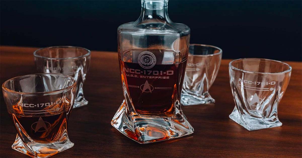 An image of a Star Trek Whiskey Decanter