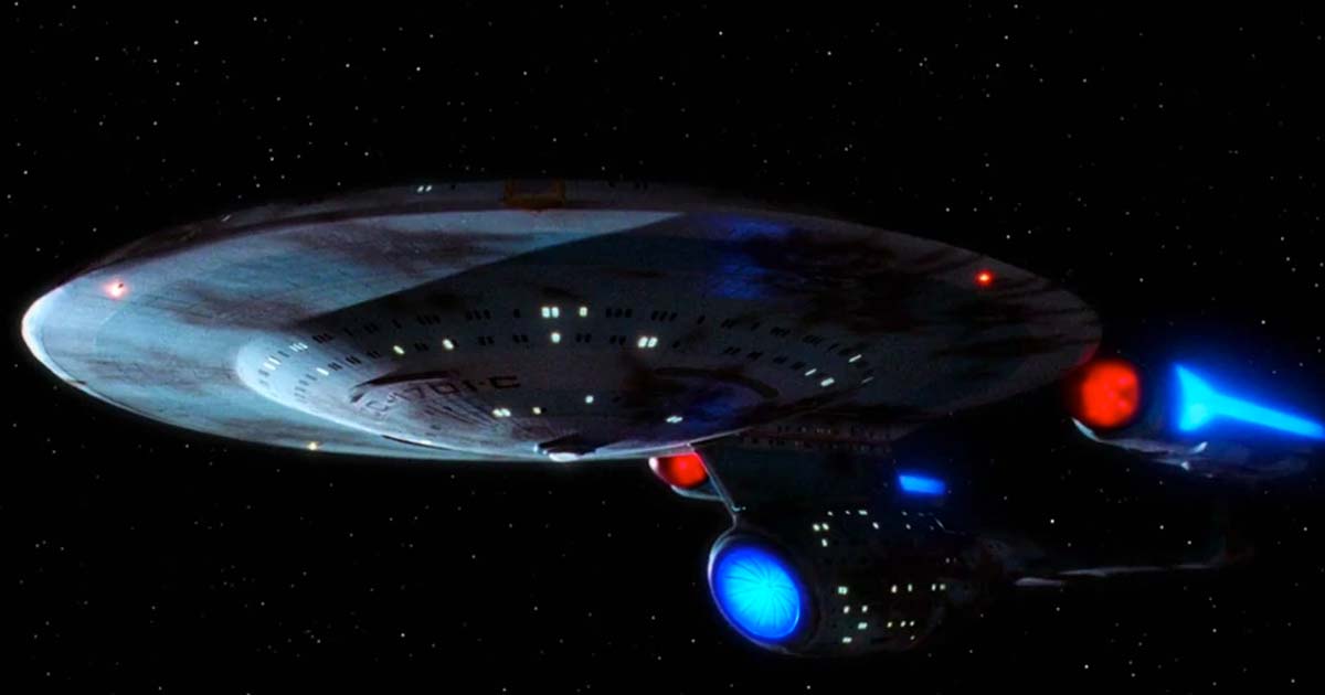 A screen capture of the Enterprise C.