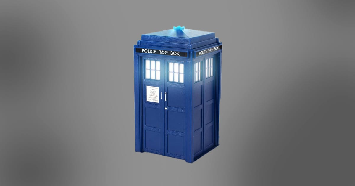 Image of a Doctor Who Tardis Speaker