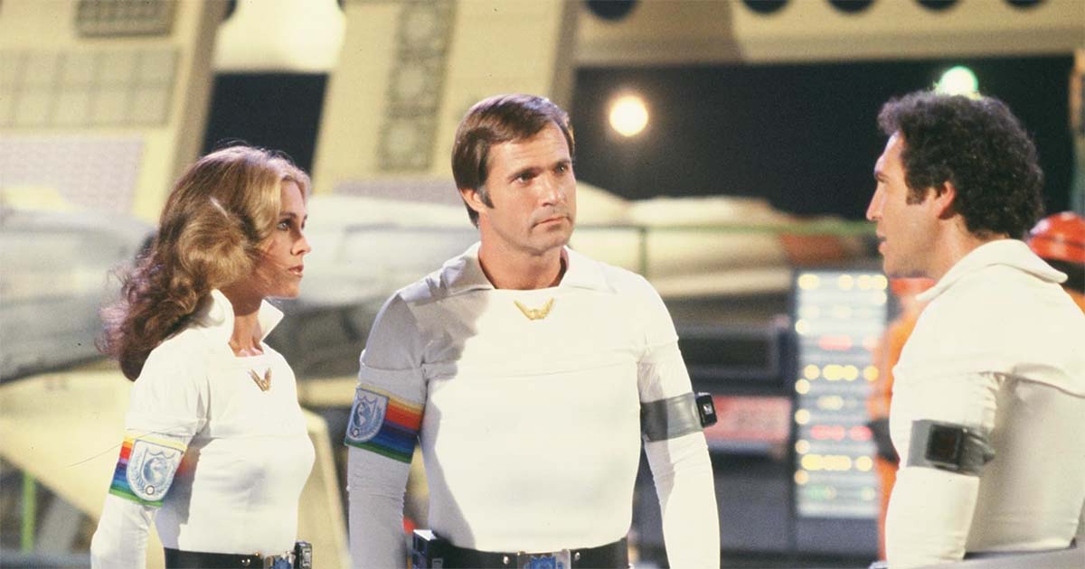 A still from the Buck Rogers television show.