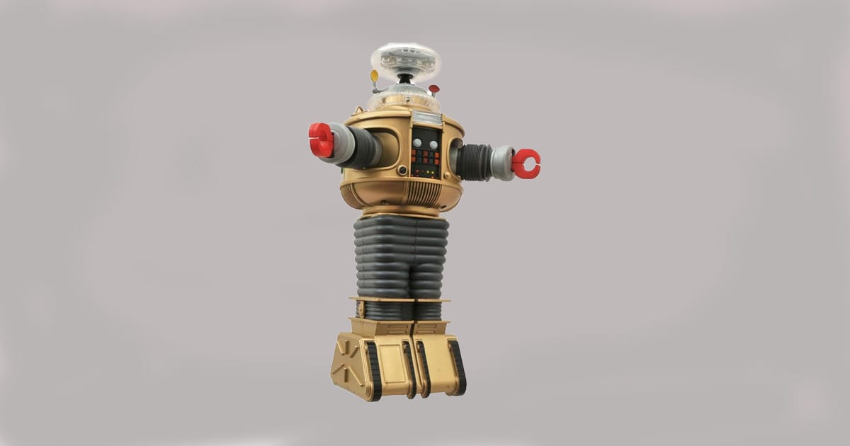 Image of Golden Boy Edition B9 Robot from Lost in Space.