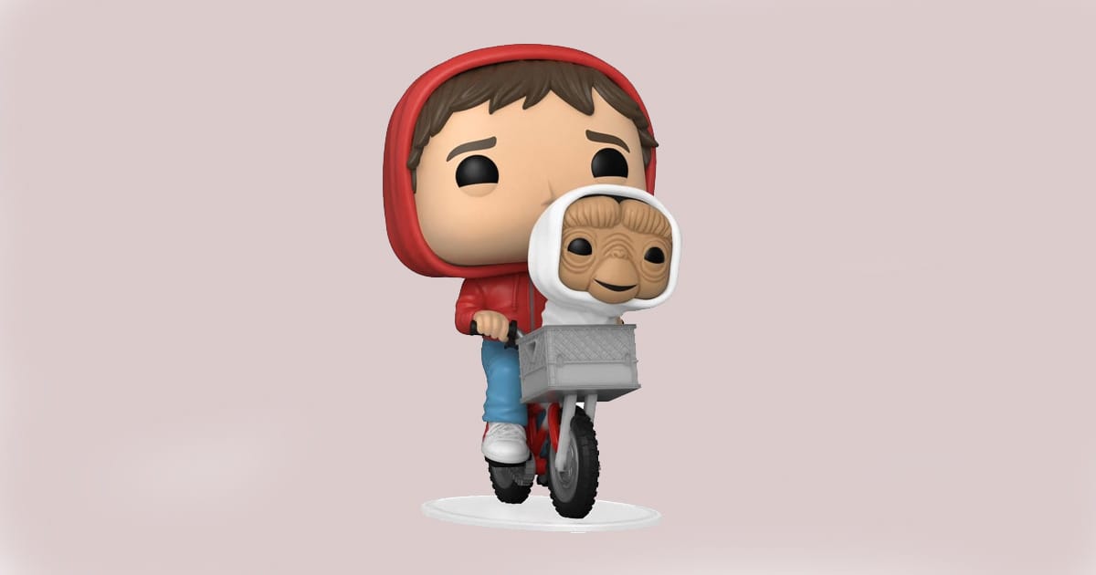 Image of an E.T. and Elliott Figure.