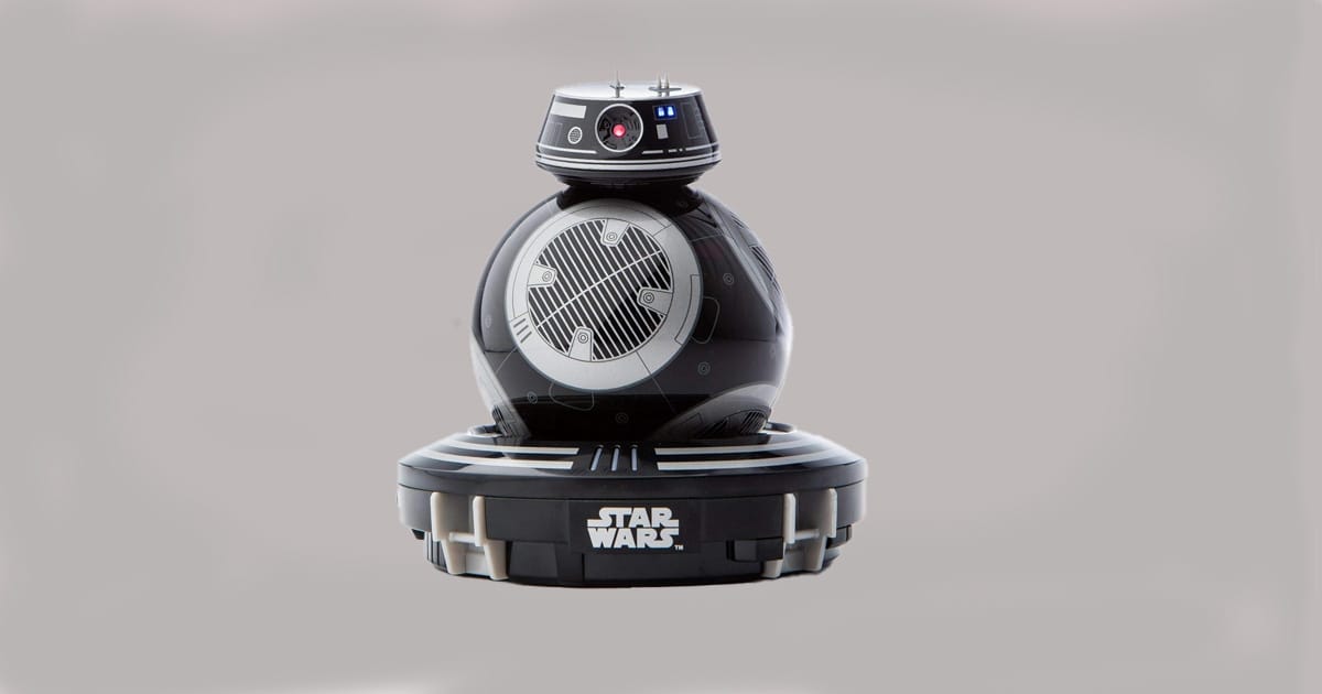 Image of a BB-9E Droid Action Figure from the Star Wars Saga.