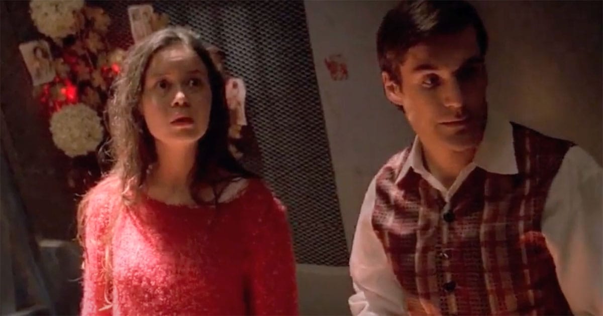 Screen capture of River and Simon from the TV show Firefly from 2002