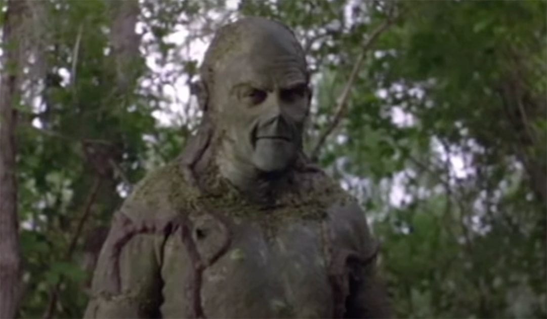 Image of swampmonster from the movie Swamp Thing from 1982.