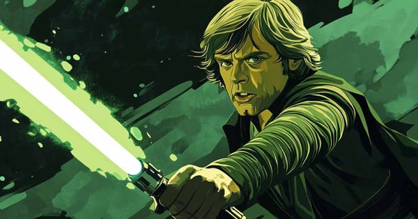 Luke Skywalker fan art.